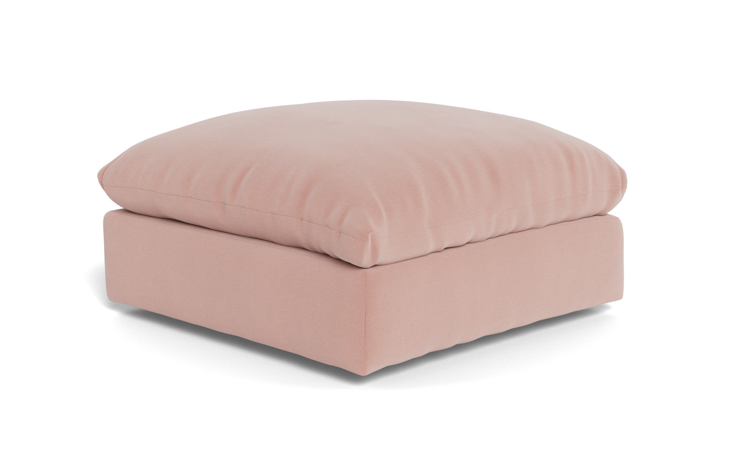 SoCo Ottoman - Superb Blush