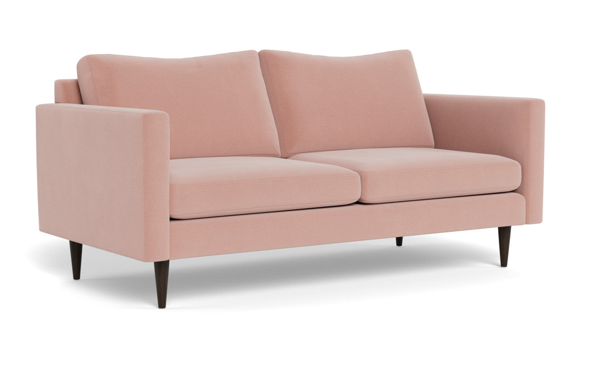 Wallace 74" Untufted Apartment Sofa - Superb Blush