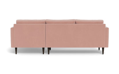 Wallace 98" Untufted Right Chaise Sectional - Superb Amethyst