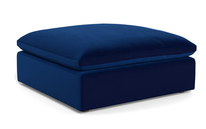 Fluffy Ottoman - Superb Cobalt