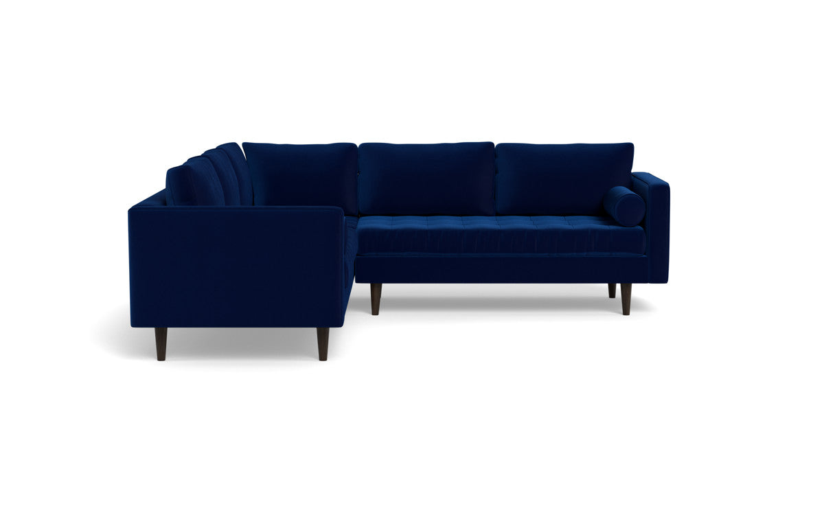 Ladybird 103" Corner Sectional - Superb Cobalt