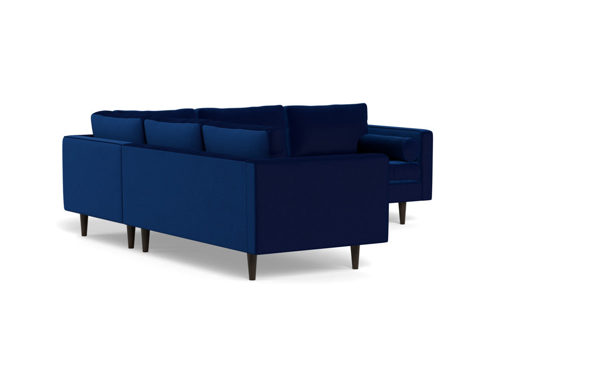 Ladybird 103" Corner Sectional - Superb Cobalt