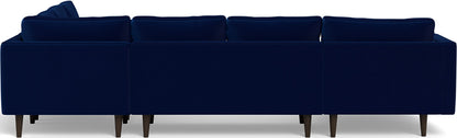 Ladybird 133" Corner Sectional with Left Chaise - Superb Cobalt