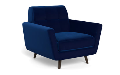 Lamar 42" Arm Chair - Superb Cobalt