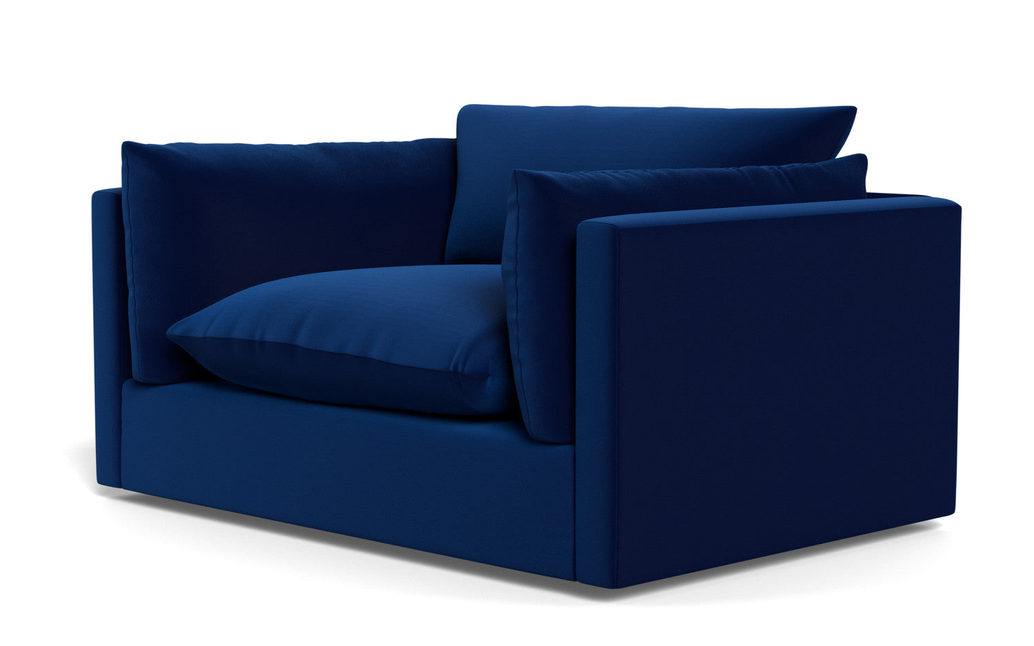 Soco 56" Chair - Superb Cobalt