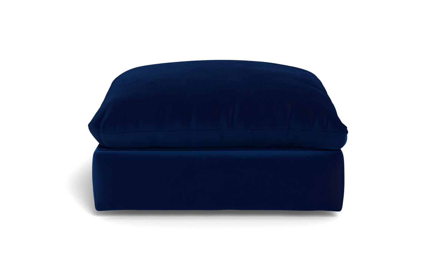 SoCo Ottoman - Superb Cobalt