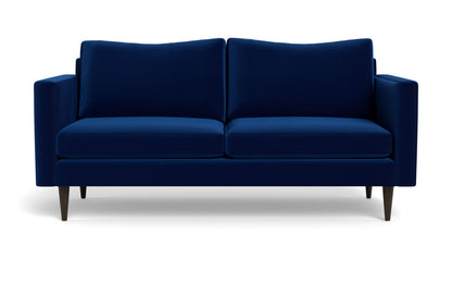 Wallace 74" Untufted Apartment Sofa - Superb Cobalt