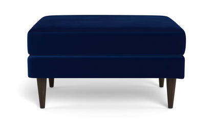 Wallace Untufted Ottoman - Superb Blush
