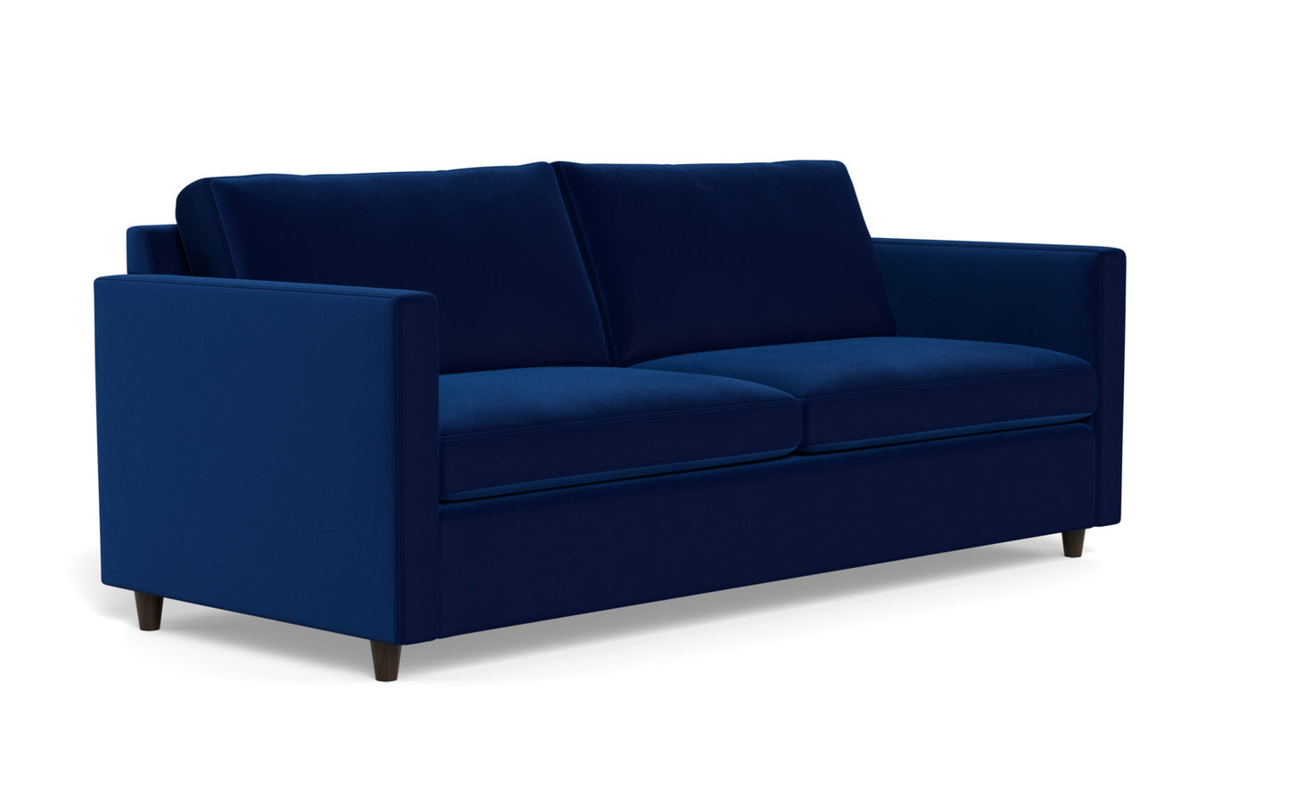 Wallace 74" Untufted Queen Sleeper Sofa - Superb Cobalt