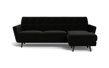 Lamar 96" Reversible Chaise Sofa - Superb Gunmetal