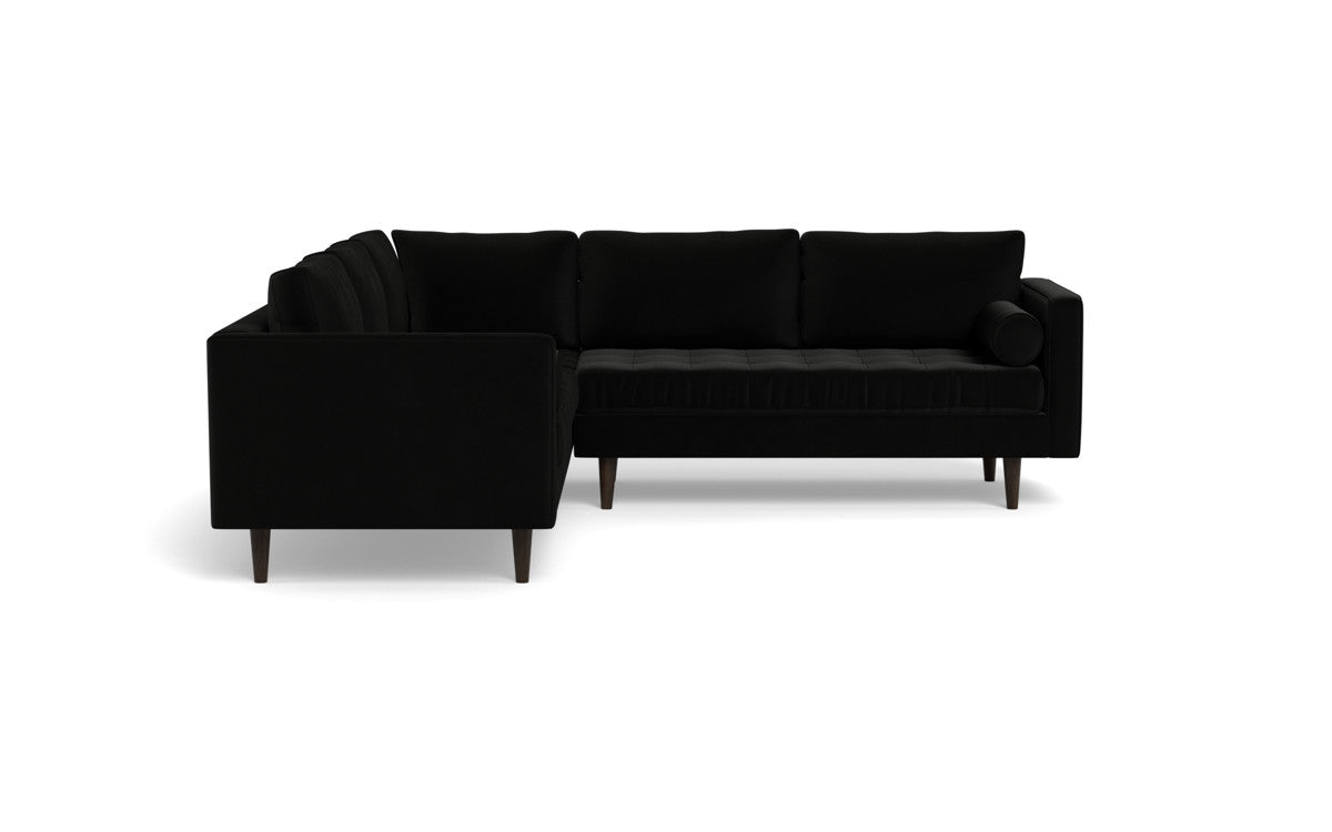 Ladybird 103" Corner Sectional - Superb Gunmetal