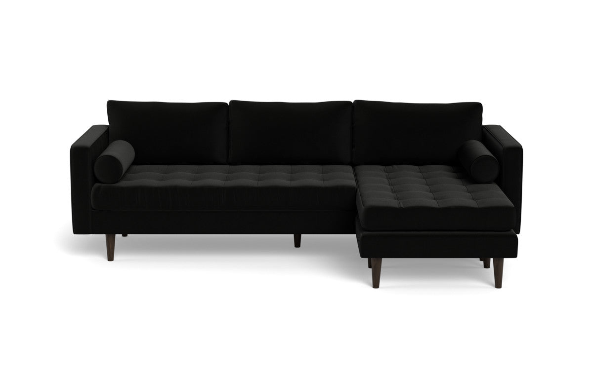 Ladybird 104" Reversible Sofa Chaise - Superb Gunmetal