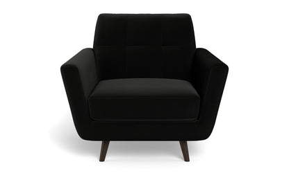 Lamar 42" Arm Chair - Superb Gunmetal