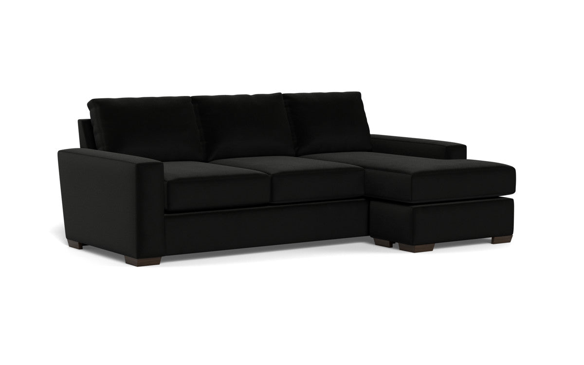 Mas Mesa 101" Deep Reversible Sofa Chaise - Superb Gunmetal