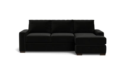 Mas Mesa 101" Deep Reversible Sofa Chaise - Superb Gunmetal