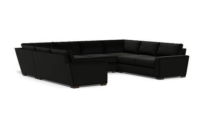 Mas Mesa 166" Deep Condo U Sectional - Superb Gunmetal