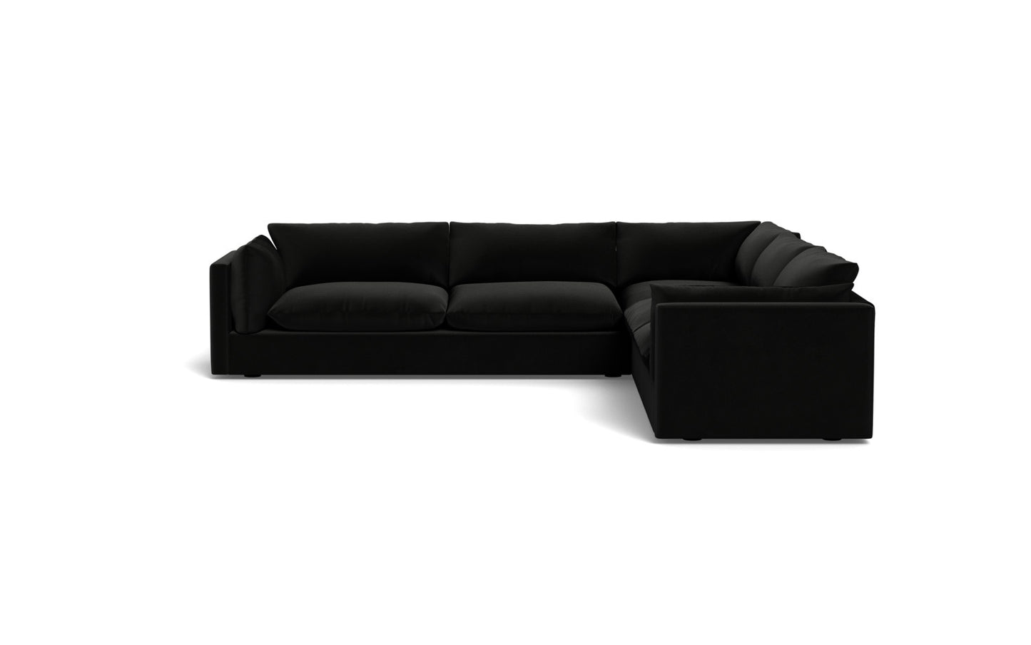 SoCo 124" Corner Sectional - Superb Gunmetal