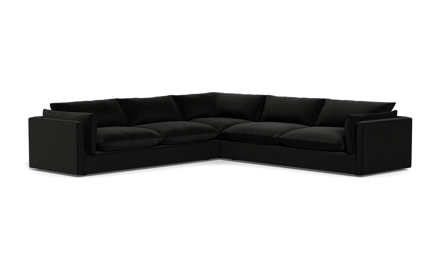 SoCo 124" Corner Sectional - Superb Gunmetal