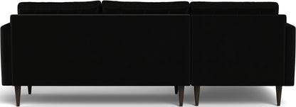 Wallace 98" Left Chaise Sectional - Superb Gunmetal