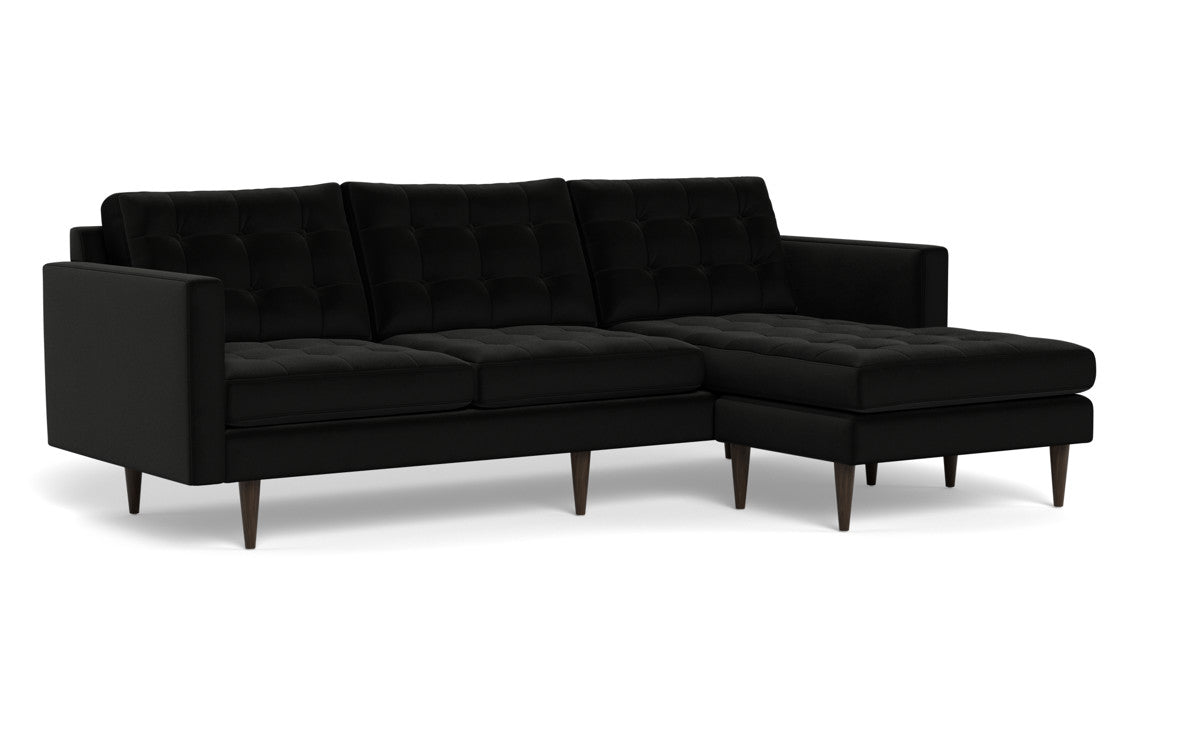 Wallace 98" Reversible Chaise Sofa - Superb Gunmetal