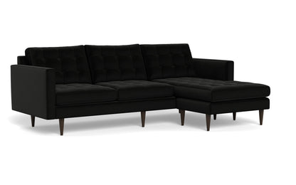 Wallace 98" Reversible Chaise Sofa - Superb Gunmetal