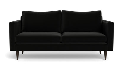 Wallace 74" Untufted Apartment Sofa - Superb Gunmetal
