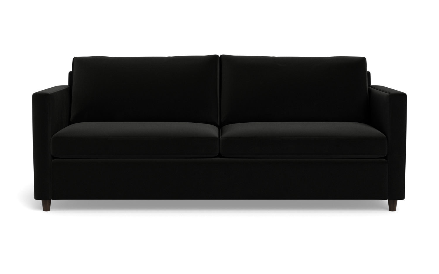 Wallace 74" Untufted Queen Sleeper Sofa - Superb Gunmetal