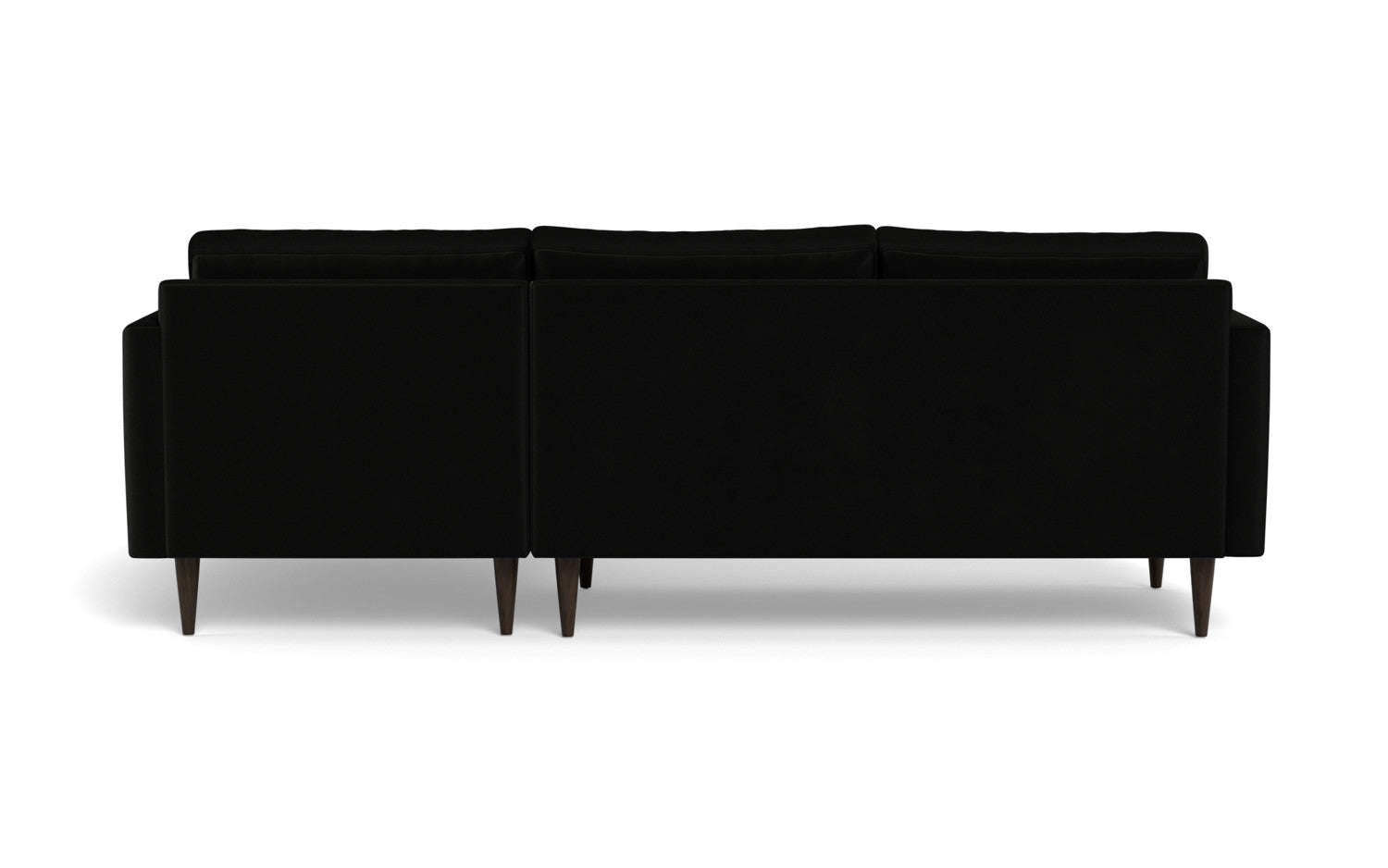 Wallace 98" Untufted Right Chaise Sectional - Superb Cobalt