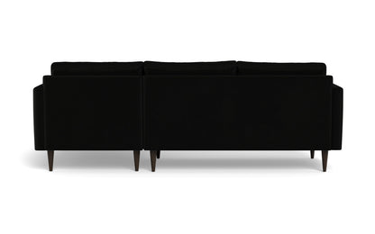 Wallace 98" Untufted Right Chaise Sectional - Superb Cobalt