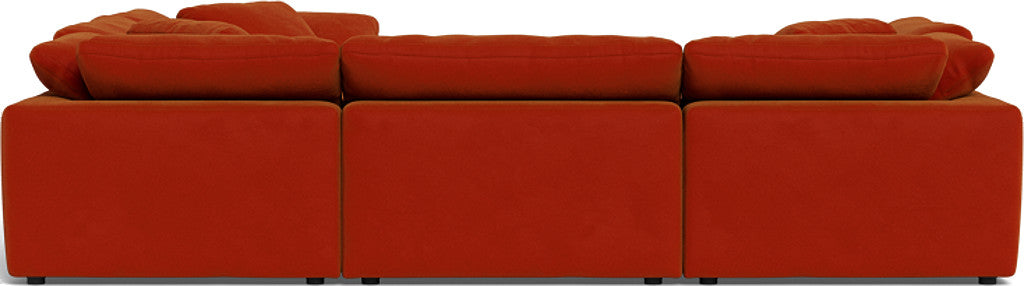 Fluffy 6 Piece Sectional W/Ottoman - Superb Hacienda