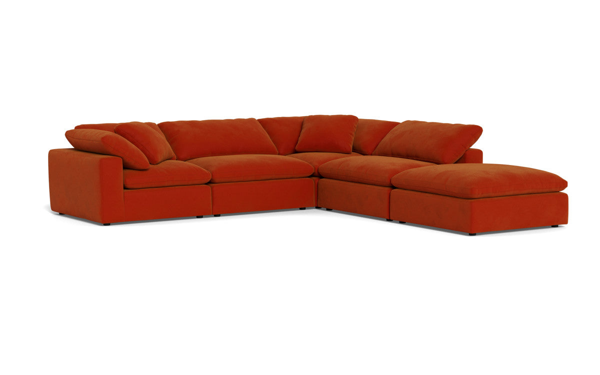 Fluffy 4 Piece Sectional w/Otto - Superb Hacienda