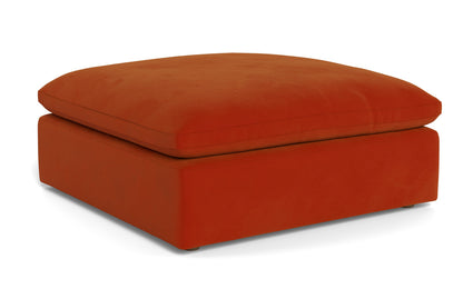 Fluffy Ottoman - Superb Gunmetal