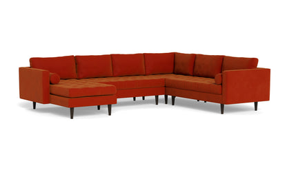 Ladybird 133" Corner Sectional with Left Chaise - Superb Hacienda