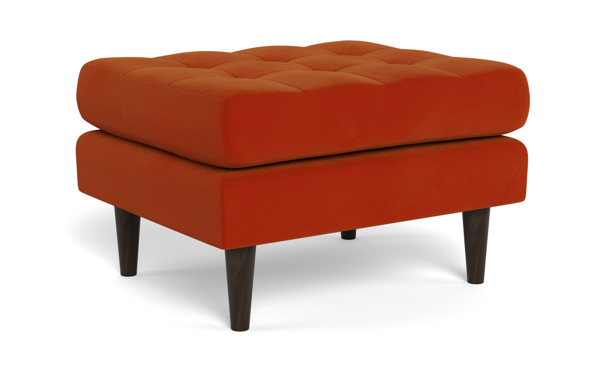 Ladybird Ottoman - Superb Gunmetal