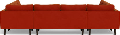 Ladybird 134" U Sectional - Superb Hacienda