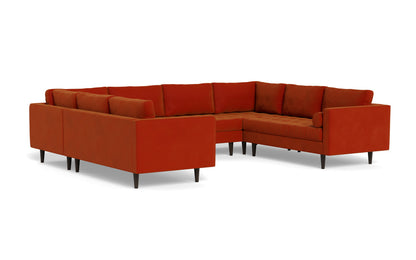 Ladybird 134" U Sectional - Superb Hacienda