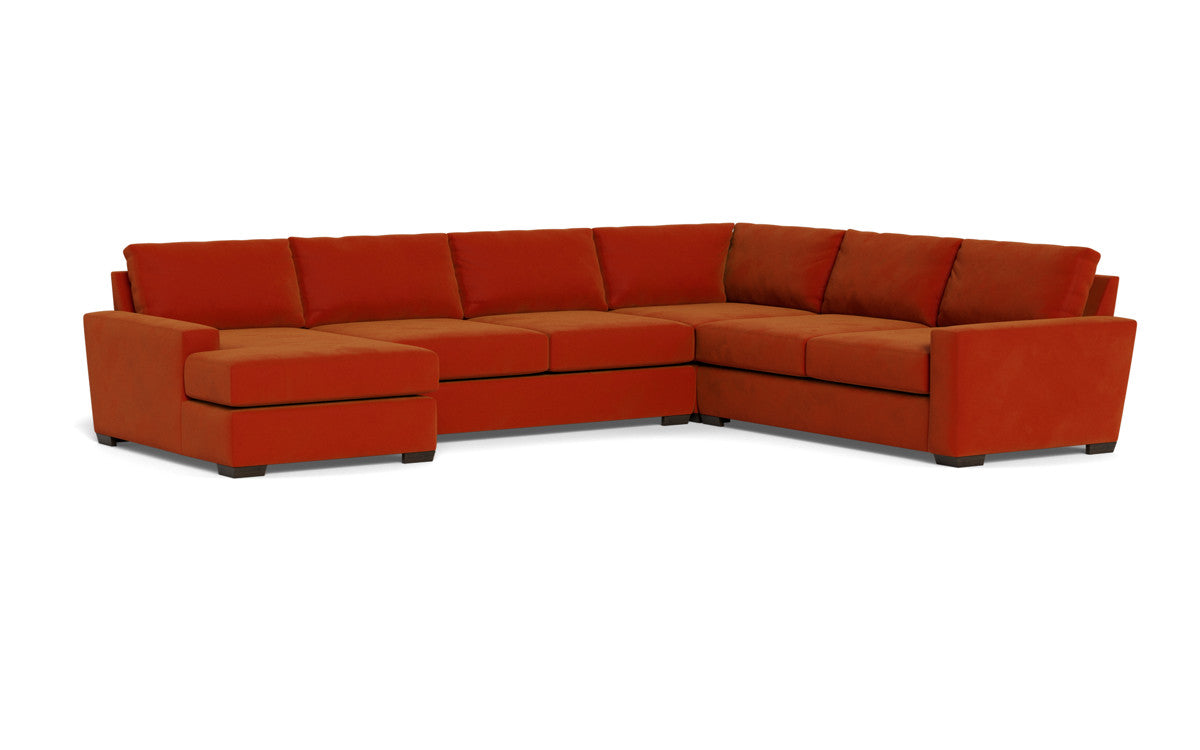 Mas Mesa 162" Deep Corner Sectionals w. Left Chaise - Superb Hacienda