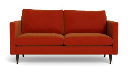 Wallace 69" Untufted Loveseat - Superb Gunmetal