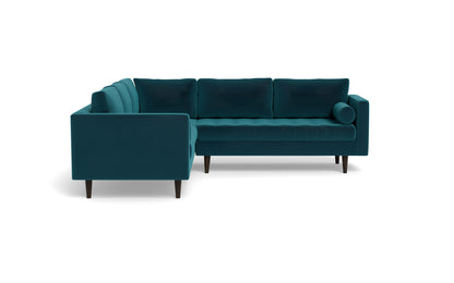 Ladybird 103" Corner Sectional - Superb Peacock