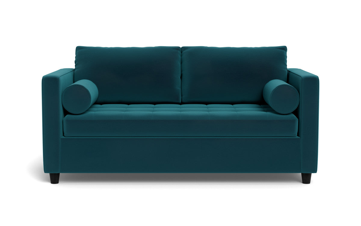 Ladybird 54" Twin Sleeper Loveseat - Superb Peacock