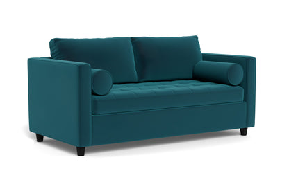 Ladybird 54" Twin Sleeper Loveseat - Superb Peacock