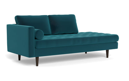 Ladybird 82" LAF Stand Alone Chaise - Superb Peacock