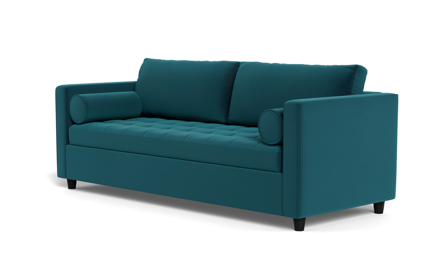 Ladybird 88" Queen Sleeper Sofa Superb Peacock Quick Ship -