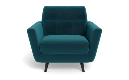 Lamar 42" Arm Chair - Superb Peacock