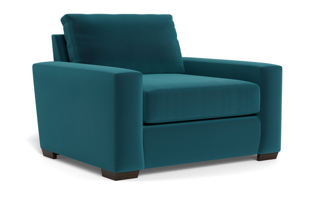 Mas Mesa 52" Deep Arm Chair - Superb Peacock