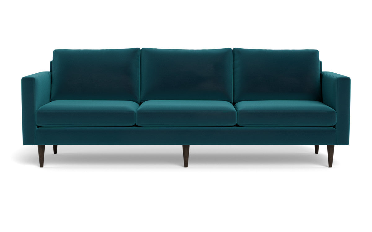 Wallace 98" Untufted Estate Sofa - Superb Peacock