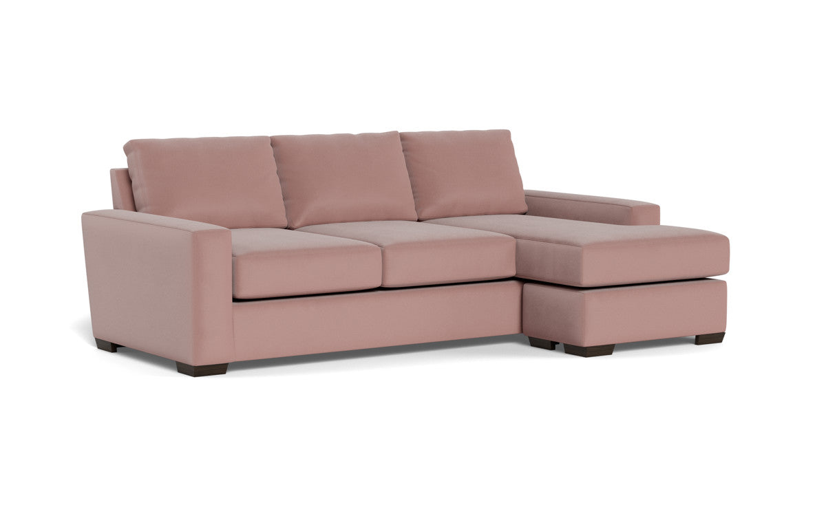 Mas Mesa 101" Deep Reversible Sofa Chaise - Superb Peony