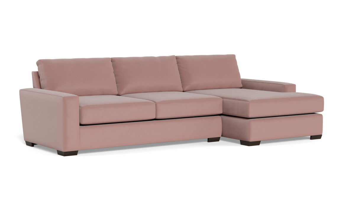 Mas Mesa 123" Deep Right Chaise Sectional - Superb Peony