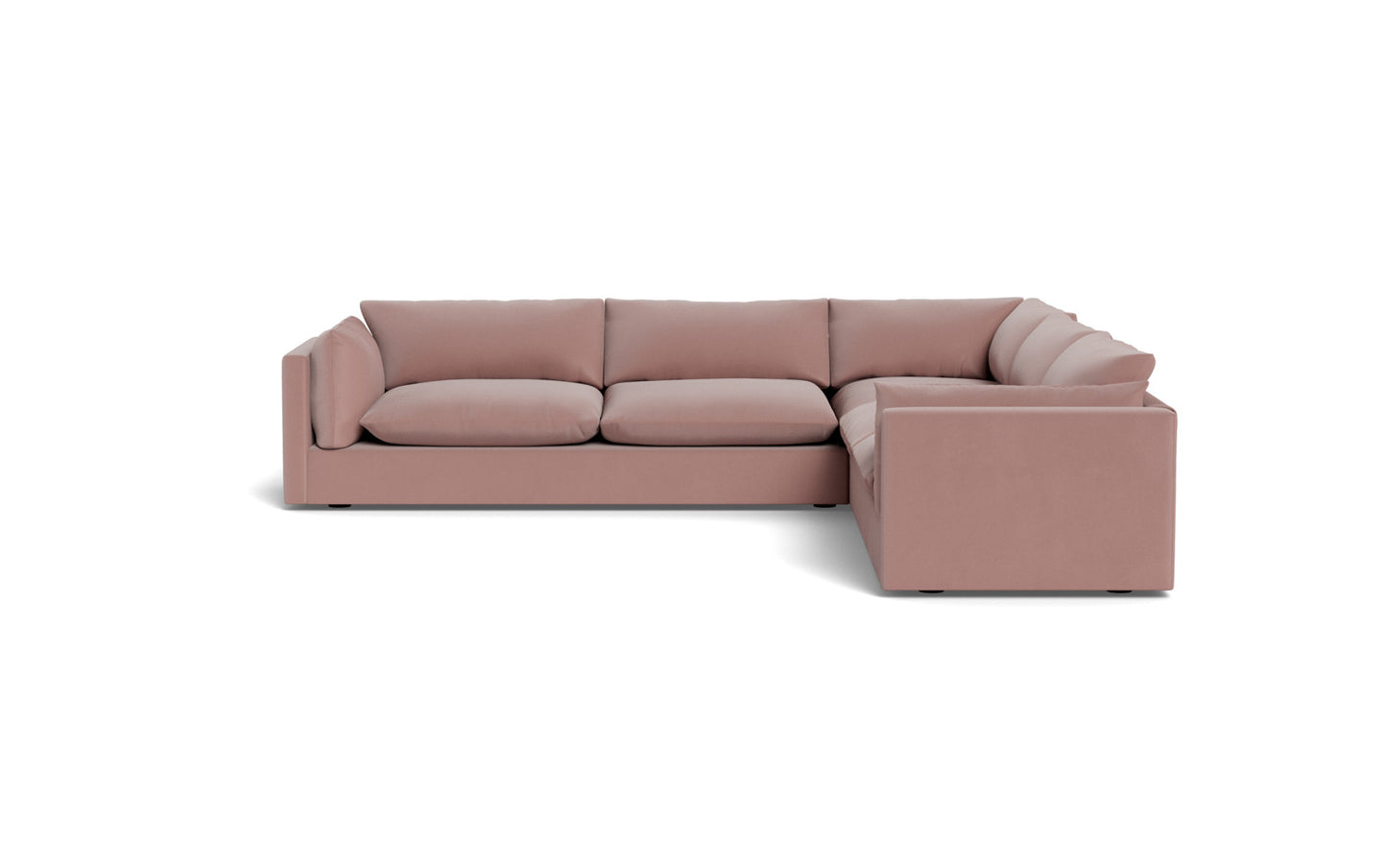 SoCo 124" Corner Sectional - Superb Peony