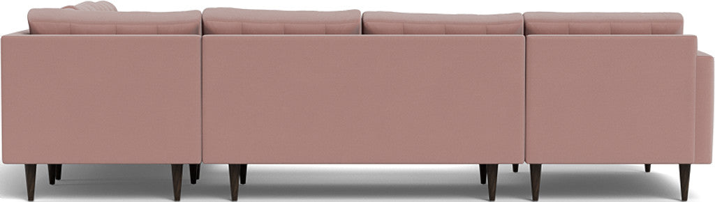 Wallace 131" Corner Sectionals w. Left Chaise - Superb Peony